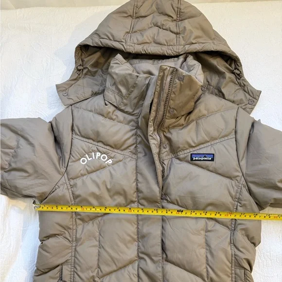Patagonia Light Brown Quilted Jacket - Picture 4 of 14